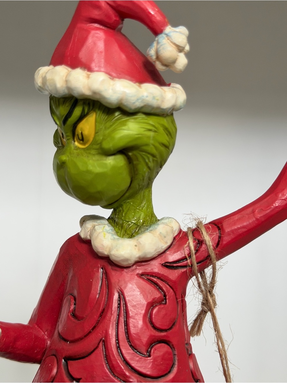 PLEASE READ - Enesco Jim Shore The Grinch Juggling Gifts Into Bag Figurine - Picture 4 of 5